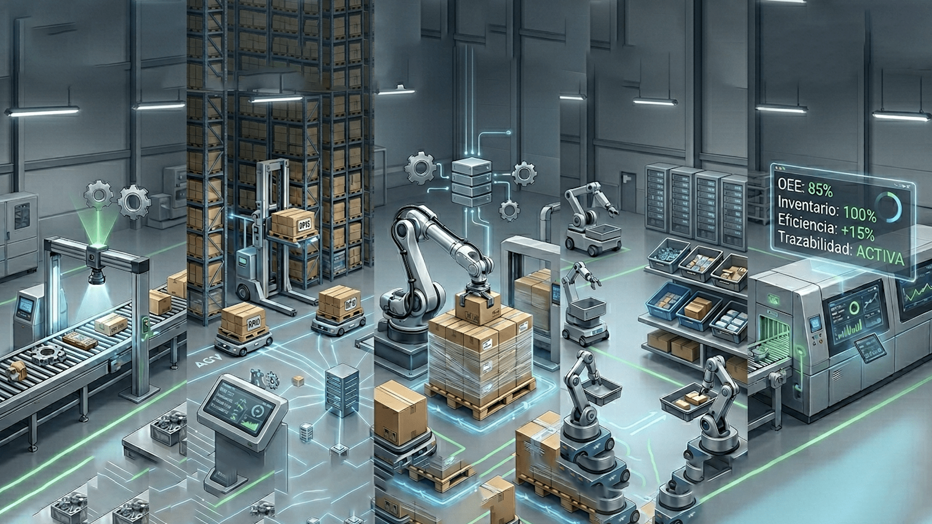 Automatización industrial: 5 procesos que te dan ROI rápido