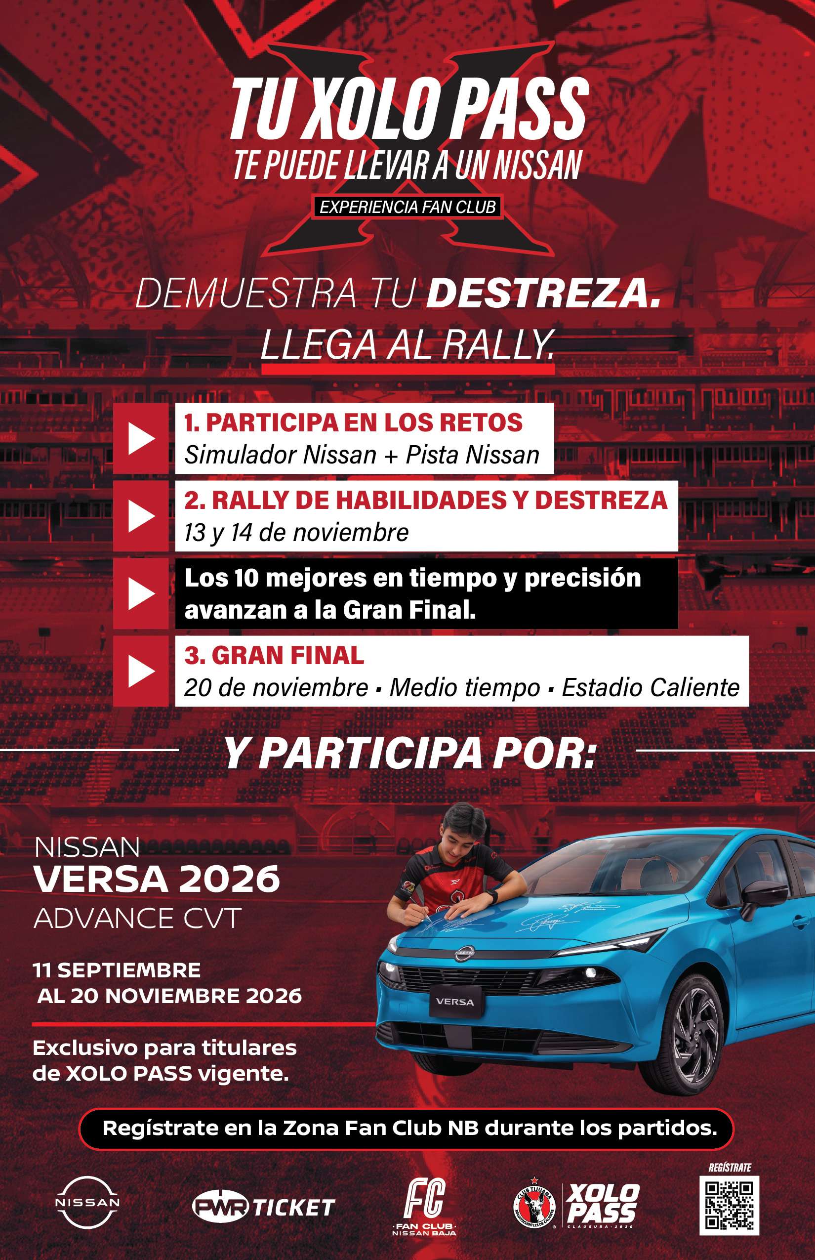 Experiencia Fan Club Nissan Xolo Pass